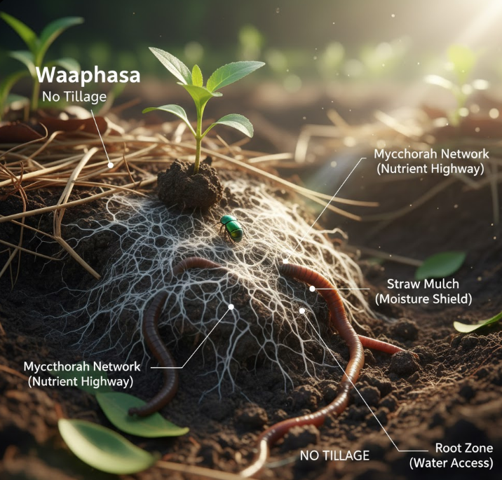 Moisture Conservation (Waaphasa) & No Tillage: