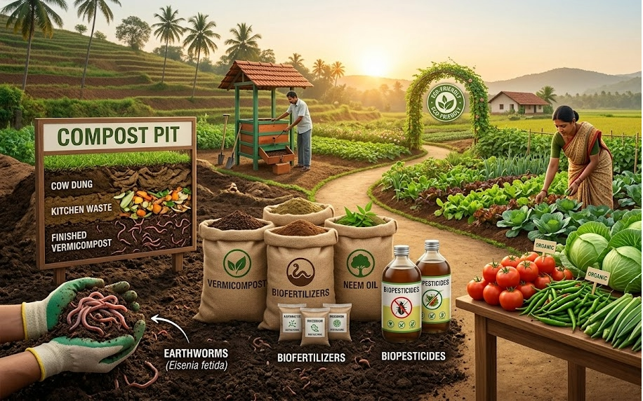 Organic farming